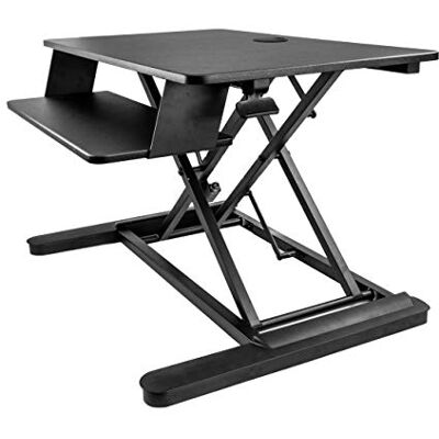 StarTech Sitz-Steh-Aufsatz, 89x53cm, für 2 Monitore (ARMSTSLG) Tastaturablage, Höhenverstellbar, Ergonomisch, Vormontiert, Steharbeitsplatz StarTech Sitz-Steh-Aufsatz, 89x53cm, für 2 Monitore (ARMSTSLG) Tastaturablage, Höhenverstellbar, Ergonomisch, Vormontiert, Steharbeitsplatz