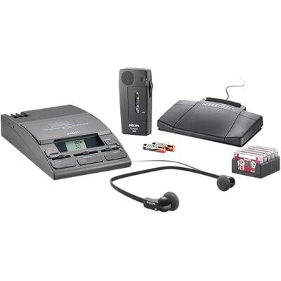 Philips LFH0064 Pocket Memo Diktovací a reprodukční sada Mini kazeta, antracitová barva Philips LFH0064 Pocket Memo Diktovací a reprodukční sada Mini kazeta, antracitová barva