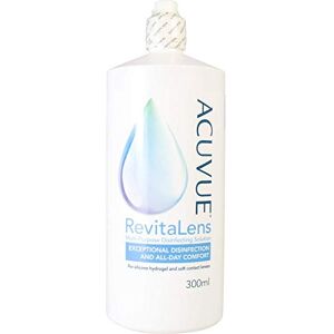 Acuvue RevitaLens MPDS – prostředek pro péči a čistič měkkých kontaktních čoček – působí více než 16 hodin – výhodné balení – 1 x 300 ml + 1 nádoba Acuvue RevitaLens MPDS – prostředek pro péči a čistič měkkých kontaktních čoček – působí více než 16 hodin – výhodné balení – 1 x 300 ml + 1 nádoba