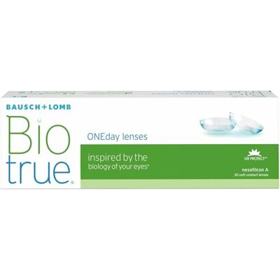Biotrue ONEday, denní čočky, 30 kusů, -4,00 dpt Biotrue ONEday, denní čočky, 30 kusů, -4,00 dpt