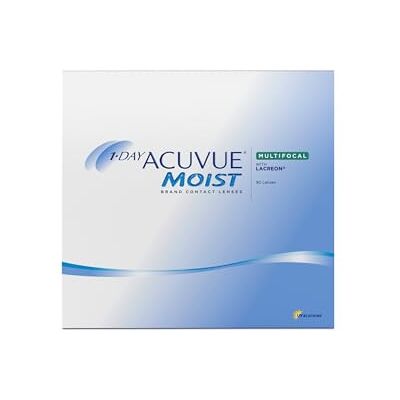 Acuvue MOIST 1-DAY Multifocal denní kontaktní čočky dodávají vlhkost – denní kontaktní čočky s -6,50 dpt, Add. Vysoký a BC 8. 4 – UV ochrana & pohodlný pocit při nošení – 90 čoček Acuvue MOIST 1-DAY Multifocal denní kontaktní čočky dodávají vlhkost – denní kontaktní čočky s -6,50 dpt, Add. Vysoký a BC 8. 4 – UV ochrana & pohodlný pocit při nošení – 90 čoček
