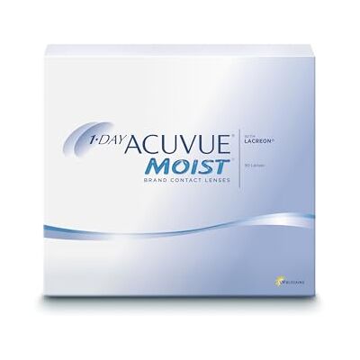Acuvue MOIST 1denní kontaktní čočky pro citlivé oči a alergiky – denní kontaktní čočky -4,75 dpt a BC 9 – UV ochrana & komfortní pocit při nošení – 90 čoček Acuvue MOIST 1denní kontaktní čočky pro citlivé oči a alergiky – denní kontaktní čočky -4,75 dpt a BC 9 – UV ochrana & komfortní pocit při nošení – 90 čoček