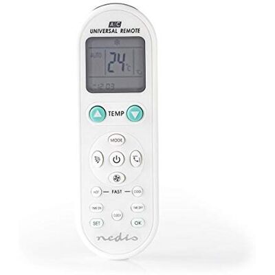 NEDIS Universal Air Conditioner Remote Control Programming Functions 2X AAA/LR03 NEDIS Universal Air Conditioner Remote Control Programming Functions 2X AAA/LR03