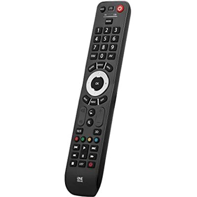 One For All Evolve 2 univerzální dálkové ovládání TV ovládání 2 koncových přístrojů TV/Smart TV a Set Top Funguje zaručeně se všemi značkami výrobce optimalizováno pro Smart TV – URC7125 One For All Evolve 2 univerzální dálkové ovládání TV ovládání 2 koncových přístrojů TV/Smart TV a Set Top Funguje zaručeně se všemi značkami výrobce optimalizováno pro Smart TV – URC7125