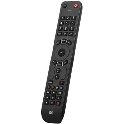 One For All for All Evolve TV univerzální dálkové ovládání TV ovládání TV/Smart TV funguje zaručeně se všemi televizními značkami optimalizováno pro Smart TV – URC7115, URC 7115, černé One For All for All Evolve TV univerzální dálkové ovládání TV ovládání TV/Smart TV funguje zaručeně se všemi televizními značkami optimalizováno pro Smart TV – URC7115, URC 7115, černé