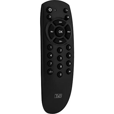 T'nB TNB Universal-Fernbedienung, 1-in-1, Schwarz T'nB TNB Universal-Fernbedienung, 1-in-1, Schwarz