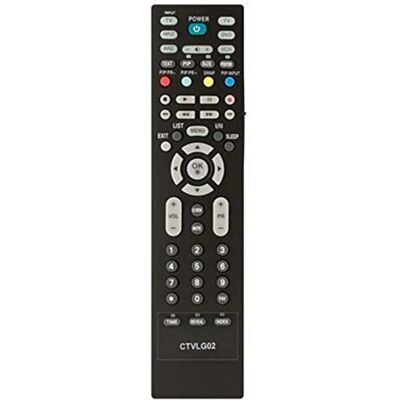 Common TV CTVLG02 Universal-Fernbedienung für LG TV Fernbedienung ohne Konfiguration Ergonomisch Common TV CTVLG02 Universal-Fernbedienung für LG TV Fernbedienung ohne Konfiguration Ergonomisch