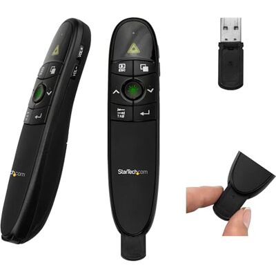 StarTech .com Prezentační dálkové ovládání (Wireless Presenter, PPT dálkové ovládání, USB PowerPoint Presenter, 27 m) černé StarTech .com Prezentační dálkové ovládání (Wireless Presenter, PPT dálkové ovládání, USB PowerPoint Presenter, 27 m) černé