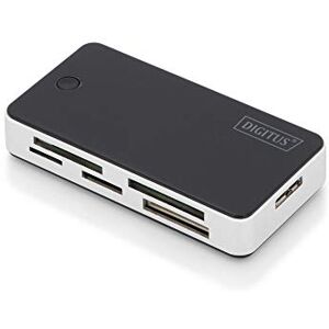 Digitus USB 3.0 Card Reader, čtečka karet All-in-One pro MS, SD, SDHC, MiniSD, M2, CF, MD, SDXC paměťové karty, černá Digitus USB 3.0 Card Reader, čtečka karet All-in-One pro MS, SD, SDHC, MiniSD, M2, CF, MD, SDXC paměťové karty, černá