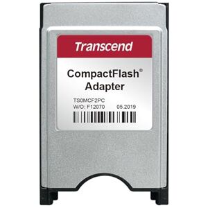 Transcend PCMCIA CompactFlash adaptér na karty – CF na PC Card Adapter, PCMCIA typ II, Plug & Play TS0MCF2PC Transcend PCMCIA CompactFlash adaptér na karty – CF na PC Card Adapter, PCMCIA typ II, Plug & Play TS0MCF2PC