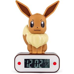 TEKNOFUN Pokemon Evoli Eevee Light Up Alarm Clock Radio budík 811370, 44 TEKNOFUN Pokemon Evoli Eevee Light Up Alarm Clock Radio budík 811370, 44