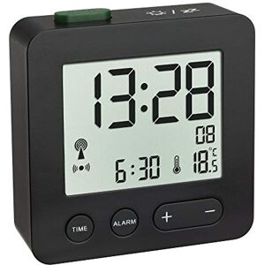TFA Dostmann 60.2545.01 Digitální rádiový budík, černý, D 66 x Š 22 x V 68 mm, 2 x 1,5 V baterie AAA (nejsou součástí dodávky) TFA Dostmann 60.2545.01 Digitální rádiový budík, černý, D 66 x Š 22 x V 68 mm, 2 x 1,5 V baterie AAA (nejsou součástí dodávky)