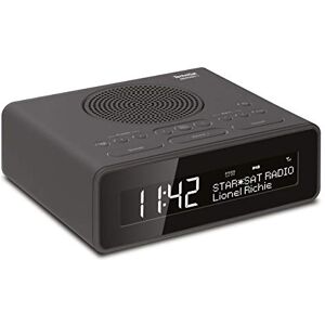 TechniSat Rádiobudík Digitradio 51 DAB (DAB +, FM, rádiobudík, budík se dvěma nastavitelnými časy budíku, funkce odložení, spánek, stmívatelné zobrazení, konektor pro sluchátka) černá TechniSat Rádiobudík Digitradio 51 DAB (DAB +, FM, rádiobudík, budík se dvěma nastavitelnými časy budíku, funkce odložení, spánek, stmívatelné zobrazení, konektor pro sluchátka) černá