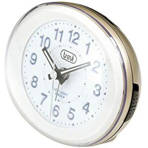 Trevi SL 3052 analogový budík na noční stolek s LED podsvícením, extra velký ciferník, elektronický vyzváněcí tón, snooze/světlo, tichý hodinový strojek Sweep, AA baterie, zlatá Trevi SL 3052 analogový budík na noční stolek s LED podsvícením, extra velký ciferník, elektronický vyzváněcí tón, snooze/světlo, tichý hodinový strojek Sweep, AA baterie, zlatá