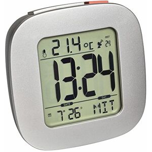 TFA Dostmann Rádiový budík s teplotou, 60. 2542. 54, den v týdnu a datum, s časovými zónami, antracit, (D) 78 x (Š) 30 x (V) 78 mm TFA Dostmann Rádiový budík s teplotou, 60. 2542. 54, den v týdnu a datum, s časovými zónami, antracit, (D) 78 x (Š) 30 x (V) 78 mm