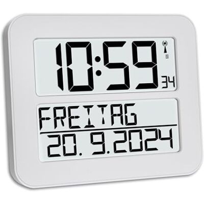 TFA Rádiové hodinky Dostmann 60.4512.01 TimeLine Max TFA Rádiové hodinky Dostmann 60.4512.01 TimeLine Max