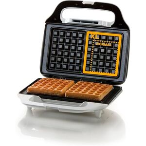 DOMO Vaflovač DO9133W XL automat na vafle pro čtvercové XL vafle 5 x 6 cm kryt Cool-Touch 900 W bílý DOMO Vaflovač DO9133W XL automat na vafle pro čtvercové XL vafle 5 x 6 cm kryt Cool-Touch 900 W bílý