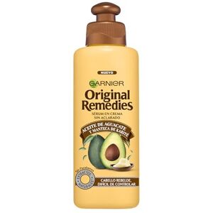Garnier Original Remedies olej pro péči o vlasy s avokádovým olejem a bambuckým máslem, krémový olej pro nepoddajné a kudrnaté vlasy, 200 ml Garnier Original Remedies olej pro péči o vlasy s avokádovým olejem a bambuckým máslem, krémový olej pro nepoddajné a kudrnaté vlasy, 200 ml