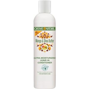 Creme of Nature , CNI, Ultra hydratační ošetření jako Leave-in s mangem a bambuckým máslem, pro vysušené vlasy, intenzivní výživa a měkkost, 250 ml Creme of Nature , CNI, Ultra hydratační ošetření jako Leave-in s mangem a bambuckým máslem, pro vysušené vlasy, intenzivní výživa a měkkost, 250 ml