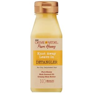 Creme of Nature Pure Honey Knot Away Leave In Detangler, rozčesávač medu bez oplachování, 236 ml Creme of Nature Pure Honey Knot Away Leave In Detangler, rozčesávač medu bez oplachování, 236 ml