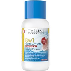 EVELINE COSMETICS Nail Therapy Professional 8 v 1 Total Action odstraňovač laku na nehty výživná formule s vitamíny A, E, F & ricinový olej bez acetonu, jemný pro přírodní a umělé nehty 150 ml EVELINE COSMETICS Nail Therapy Professional 8 v 1 Total Action odstraňovač laku na nehty výživná formule s vitamíny A, E, F & ricinový olej bez acetonu, jemný pro přírodní a umělé nehty 150 ml