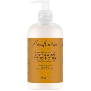 Shea Moisture SheaMoisture Raw Sheabutter kondicionér hydratační kondicionér bez sulfátů s arganovým olejem a mořskými řasami ideální pro silné, suché nebo kudrnaté vlasy 1 x 384 ml Shea Moisture SheaMoisture Raw Sheabutter kondicionér hydratační kondicionér bez sulfátů s arganovým olejem a mořskými řasami ideální pro silné, suché nebo kudrnaté vlasy 1 x 384 ml