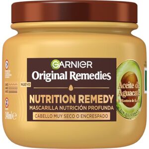 Garnier Original Remedies Avokádový olej a bambucké máslo maska na vlasy pro nepoddajné a kudrnaté vlasy – 320 ml Garnier Original Remedies Avokádový olej a bambucké máslo maska na vlasy pro nepoddajné a kudrnaté vlasy – 320 ml
