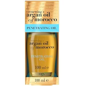 OGX Renewing + Argan Oil of Morocco vlasový olej, intenzivní péče o vlasy olej s arganovým olejem z Maroka pro hebký pocit vlasů, účinný jako tepelná ochrana vlasů (100 ml) OGX Renewing + Argan Oil of Morocco vlasový olej, intenzivní péče o vlasy olej s arganovým olejem z Maroka pro hebký pocit vlasů, účinný jako tepelná ochrana vlasů (100 ml)