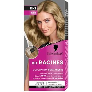 Schwarzkopf Wurzeltönungs-Set – Haarfarbe – Blond BR1 Schwarzkopf Wurzeltönungs-Set – Haarfarbe – Blond BR1