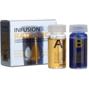 Tahe Infusion A + B Gold Radiance zesvětlující péče o vlasy, ideální pro blond nebo melírované vlasy, 2 x 10 ml Tahe Infusion A + B Gold Radiance zesvětlující péče o vlasy, ideální pro blond nebo melírované vlasy, 2 x 10 ml