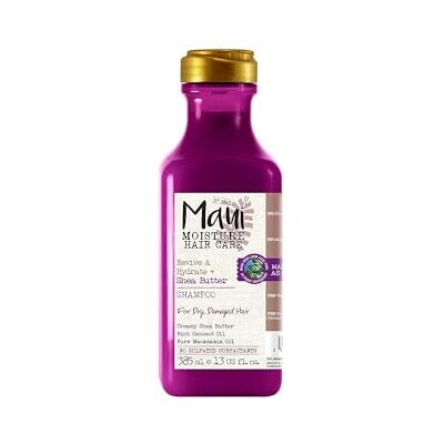 Maui Moisture Shea Butter šampon 385 ml, hydratační šampon na vlasy s bambuckým máslem, pro měkké a lesklé vlasy, bez sulfátů Maui Moisture Shea Butter šampon 385 ml, hydratační šampon na vlasy s bambuckým máslem, pro měkké a lesklé vlasy, bez sulfátů