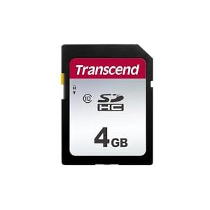 Transcend SDHC 300S paměťová karta 4 GB třída 10, čtení až 20 MB/s, ideální pro digitální fotoaparáty TS4GSDC300S Transcend SDHC 300S paměťová karta 4 GB třída 10, čtení až 20 MB/s, ideální pro digitální fotoaparáty TS4GSDC300S