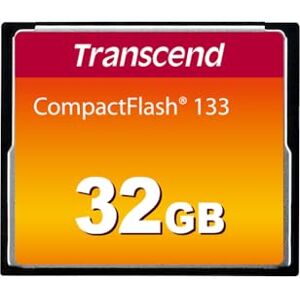 Transcend Ultra-Speed 32GB Compact Flash (CF) paměťová karta 133x, TS32GCF133 Transcend Ultra-Speed 32GB Compact Flash (CF) paměťová karta 133x, TS32GCF133