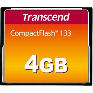 Transcend CFCard 4GB 133x, TS4GCF133, černý Transcend CFCard 4GB 133x, TS4GCF133, černý