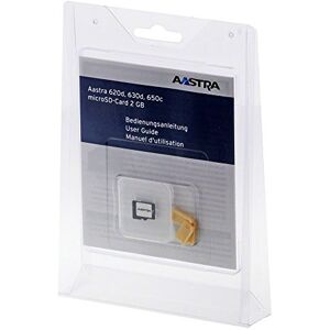 Aastra SD-Speicherkarte für VoIP A620d/A630d, 2 GB Schwarz Aastra SD-Speicherkarte für VoIP A620d/A630d, 2 GB Schwarz