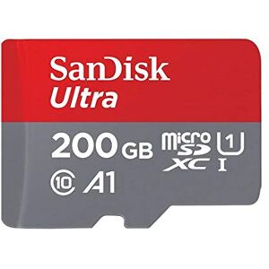 SanDisk Ultra 200GB microSDXC bis zu 90 MB/Sek, Class 10 Speicherkarte SanDisk Ultra 200GB microSDXC bis zu 90 MB/Sek, Class 10 Speicherkarte