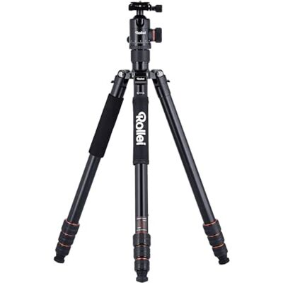 Rollei C4i + 53P – Kompaktní hliníkový stativ vč.-Panoramatická kulová hlava a pouzdro na stativ. Rollei C4i + 53P – Kompaktní hliníkový stativ vč.-Panoramatická kulová hlava a pouzdro na stativ.