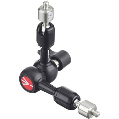Manfrotto 244 Micro Friction arm s vyměnitelným adaptérem Manfrotto 244 Micro Friction arm s vyměnitelným adaptérem