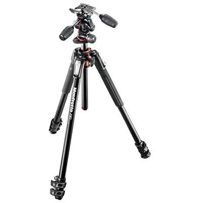 Manfrotto MK190XPRO3-3W sada hliníkových stativů s 3cestným ručičkou – 3dílný stativ pro DSLR & bezzrcadlové kamery, vč. příslušenství pro profesionální fotografie Manfrotto MK190XPRO3-3W sada hliníkových stativů s 3cestným ručičkou – 3dílný stativ pro DSLR & bezzrcadlové kamery, vč. příslušenství pro profesionální fotografie