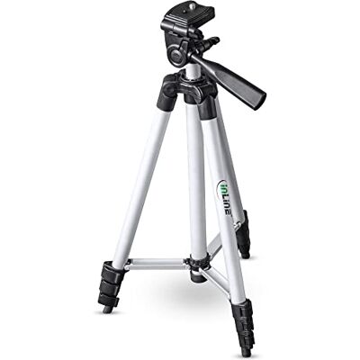 InLine Stativ 48002C pro digitální fotoaparáty a videokamery, hliník, výška max. 1,30 m, černý / stříbrný InLine Stativ 48002C pro digitální fotoaparáty a videokamery, hliník, výška max. 1,30 m, černý / stříbrný