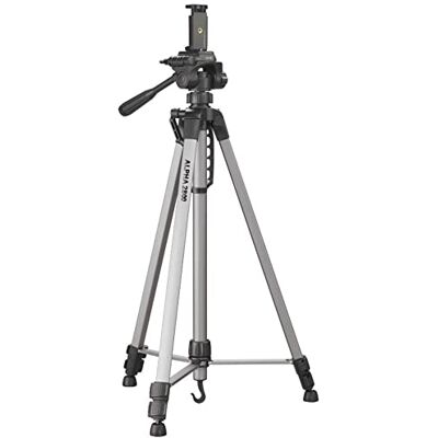 Cullmann 52129 Alpha 2800 stativ mobilní s držákem smartphonu 184 5 cm výška s 3cestnou hlavou 2 výsuvy stříbrný Cullmann 52129 Alpha 2800 stativ mobilní s držákem smartphonu 184 5 cm výška s 3cestnou hlavou 2 výsuvy stříbrný