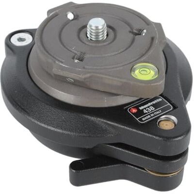 Manfrotto 438 3/8 Ball Kamera Nivellierer – 3502, Schwarz Manfrotto 438 3/8 Ball Kamera Nivellierer – 3502, Schwarz