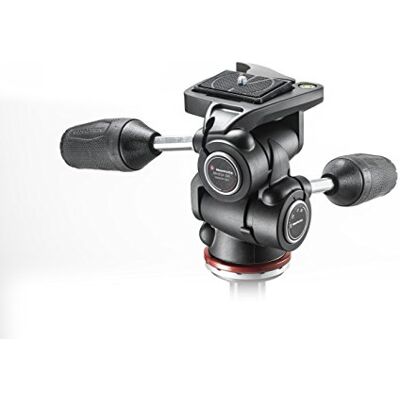Manfrotto MH804-3W, MK II 3cestná hlava z adaptéru, s výsuvnými pákami, nezávislým ovládáním osy, ergonomická gumová rukojeť, vhodná pro DSLR, bezzrcadlová Manfrotto MH804-3W, MK II 3cestná hlava z adaptéru, s výsuvnými pákami, nezávislým ovládáním osy, ergonomická gumová rukojeť, vhodná pro DSLR, bezzrcadlová