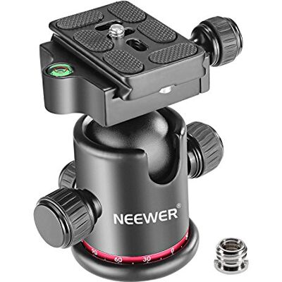 Neewer Profesionální kovová o 360° otočná panoramatická kulová hlava Neewer Profesionální kovová o 360° otočná panoramatická kulová hlava
