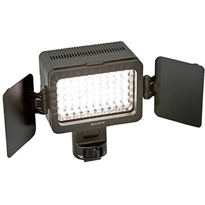 Sony HVL-LE1 LED Videoleuchte (bis zu 1800 Lux, schwenkbar, Dauerlicht, geeignet für Camcorder und Kameras) Sony HVL-LE1 LED Videoleuchte (bis zu 1800 Lux, schwenkbar, Dauerlicht, geeignet für Camcorder und Kameras)
