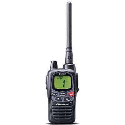 Midland Radiostanice G9 Pro, vodotěsná outdoorová vysílačka s certifikací IPX4, s 32 PMR446 kanály, AA 1800 mAh baterie, nabíječka a klip na opasek, C1385 Midland Radiostanice G9 Pro, vodotěsná outdoorová vysílačka s certifikací IPX4, s 32 PMR446 kanály, AA 1800 mAh baterie, nabíječka a klip na opasek, C1385