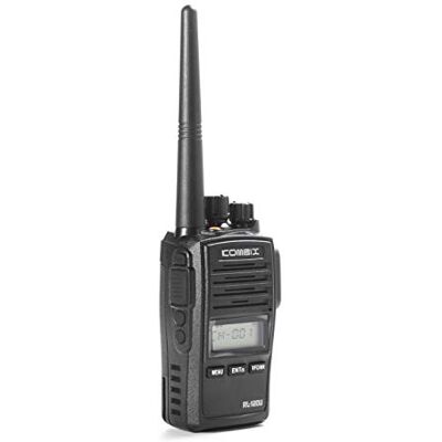 Kombix RL-120U Professioneller UHF-Transceiver (400-470 MHz, UKW-Radio-Empfänger, 256 Kanäle, IP67) schwarz Kombix RL-120U Professioneller UHF-Transceiver (400-470 MHz, UKW-Radio-Empfänger, 256 Kanäle, IP67) schwarz