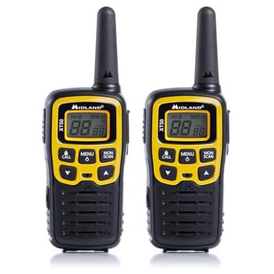 Midland XT50 Adventure PMR-Walkie Talkies sada kufrů, 2x výkonná outdoorová rádiová zařízení pro děti a dospělé, s LCD displejem a nabíjecí zdířkou micro USB Midland XT50 Adventure PMR-Walkie Talkies sada kufrů, 2x výkonná outdoorová rádiová zařízení pro děti a dospělé, s LCD displejem a nabíjecí zdířkou micro USB