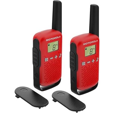 Motorola Talkabout T42 PMR rádia ( PMR446, 16 kanálů, dosah 4 km) červené, 2 kusy (1 balení) Motorola Talkabout T42 PMR rádia ( PMR446, 16 kanálů, dosah 4 km) červené, 2 kusy (1 balení)