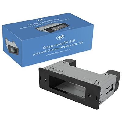 PNI 1DIN Einbaugehäuse für Escort HP 8000L/ 8001L/ 8024, Schwarz PNI 1DIN Einbaugehäuse für Escort HP 8000L/ 8001L/ 8024, Schwarz